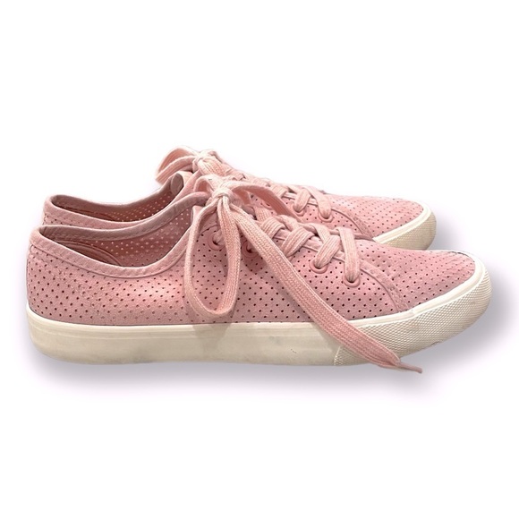 UNIVERSAL Thread Pink Perforated Sneakers Jena Size 8 - Picture 2 of 6
